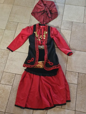 Handmade traditional Thracian costume new, dress size 14