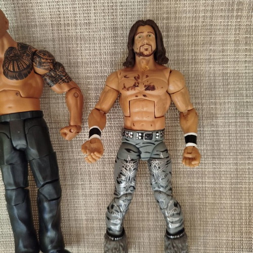 WWE φιγούρες παλαιστών μεταχειρισμένες, πακέτο 6