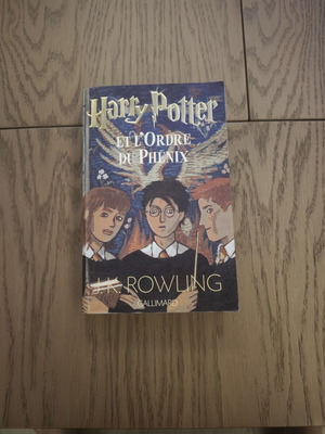 Harry Potter et l'Ordre du Phénix French edition book used