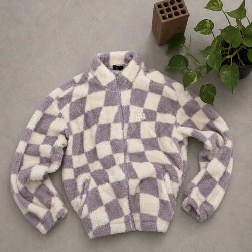 Vans zip jacket fluffy, like new, warm winter
