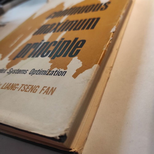The continuous maximum principle book used