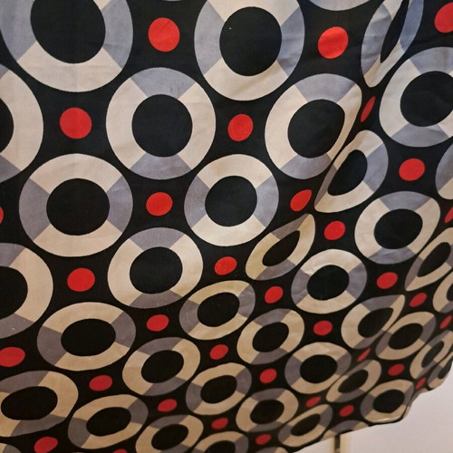 Vintage dress used, special satin