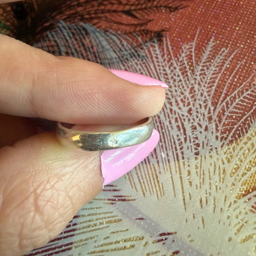 Bvlgari silver ring like new, massive and beautiful