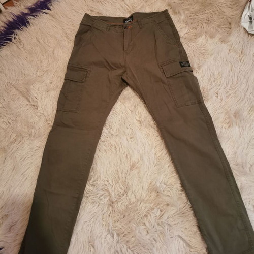 Garage Fifty5 cargo pants new, unisex, size W32, khaki