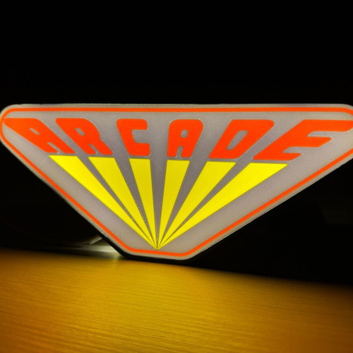 Arcade Stranger Things lamp like new, USB powered
