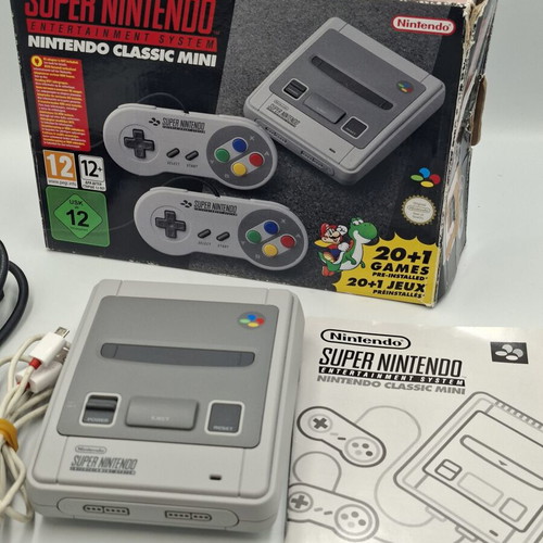 Super Nintendo Classic Mini console boxed