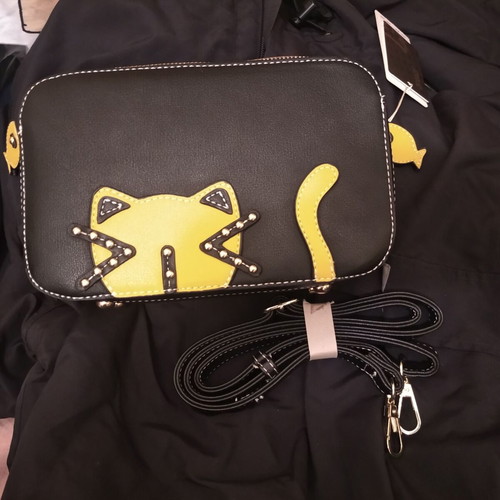 Women’s crossbody bag SAMMAO new with cat design