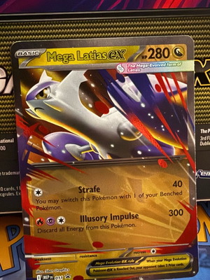 Mega Latias ex Promo 011 card new