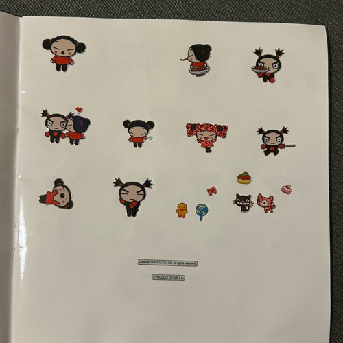 Pucca Sticker Album used