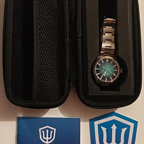 Watchdives WD0005B Ice Crack Automatic Seiko NH35 Men Watch new