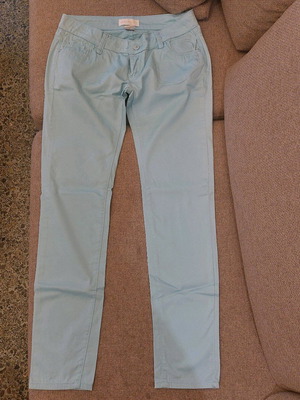 Moda Per Due Pants turquoise Large slim fit like new