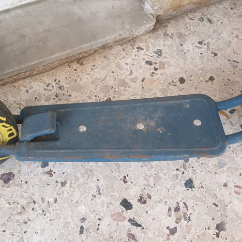 Vintage rare metal scooter from the 70s used