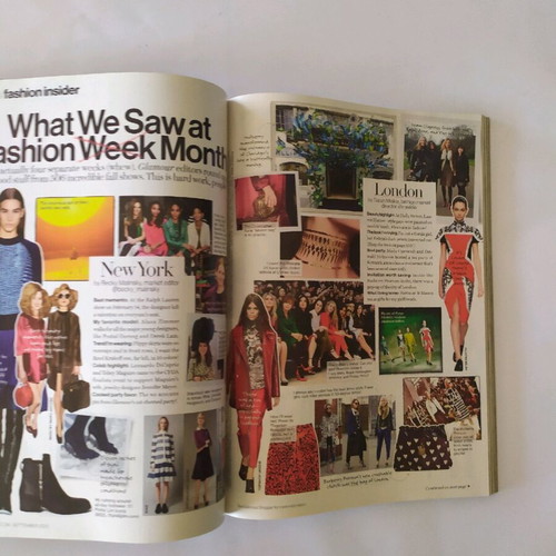 British Glamour magazine like new, September 2013