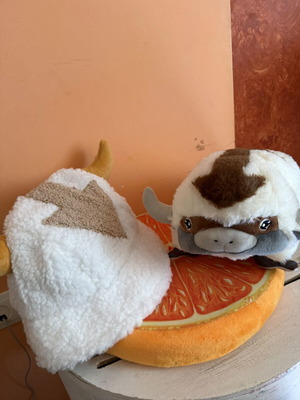 Appa plush and hat from Avatar: The Last Airbender like new