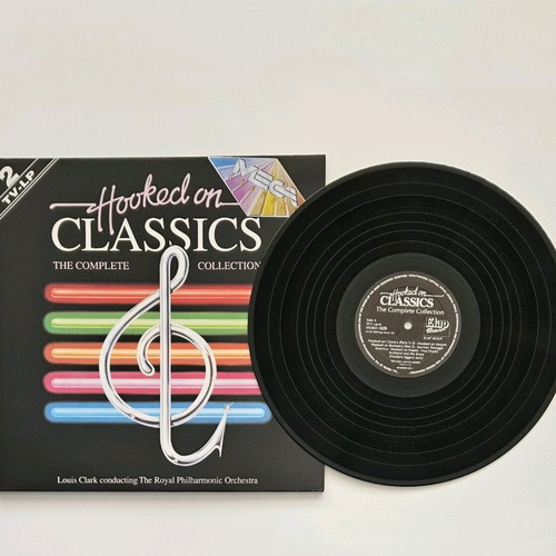 Hooked On Classics double vinyl record like new, 1990 collection
