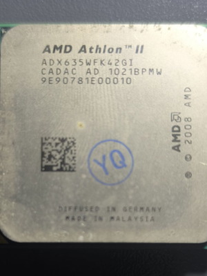 AMD Athlon II X4 635 processor