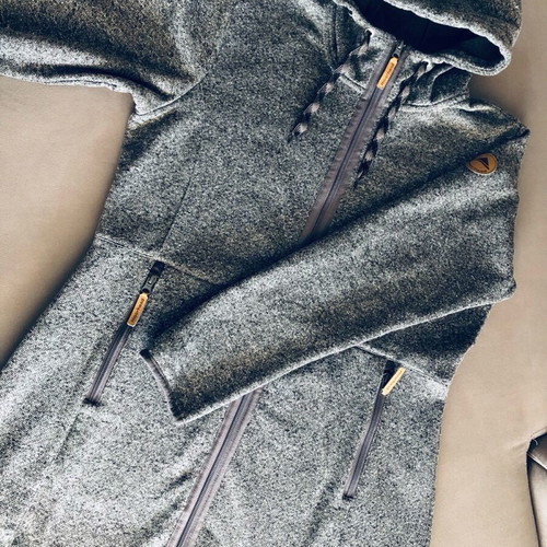 Moorhead women's long cardigan used, gray, size XL