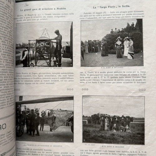 La Cronaca d'Oro 4 used Italian magazines from 1920s