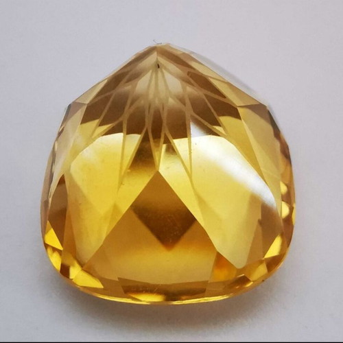 Citrine 34.82 ct certified by ALGT