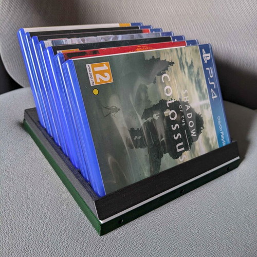 PlayStation 4 game holder 3D printed new
