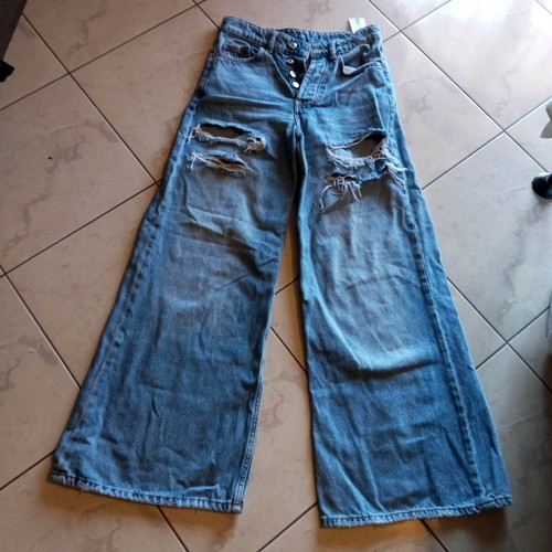 Bershka jeans like new, blue, size S