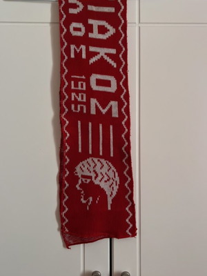 Κασκόλ Ολυμπιακός μεταχειρισμένο, γνήσιο παλιό κομμάτι