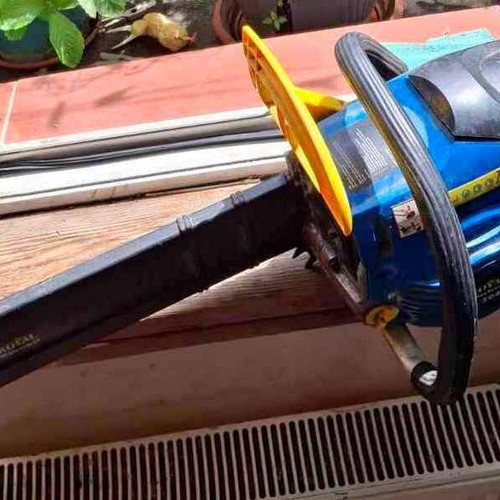 Royal Einhell RBK 5045 chainsaw used, petrol, 440 mm bar