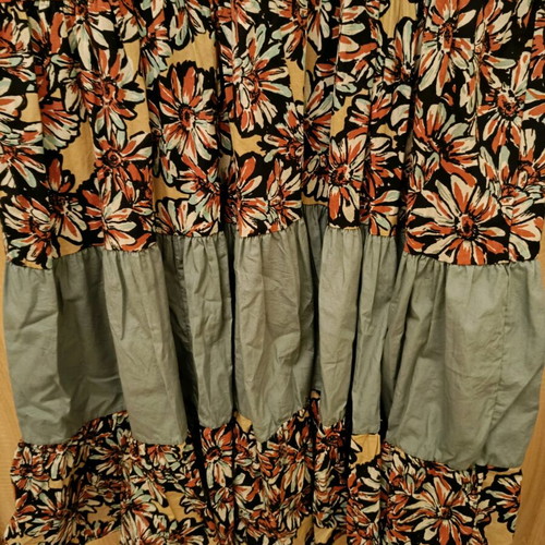 Brigitte dress like new, short sleeve, long, multicolor, size L