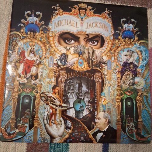 Michael Jackson Dangerous double vinyl album