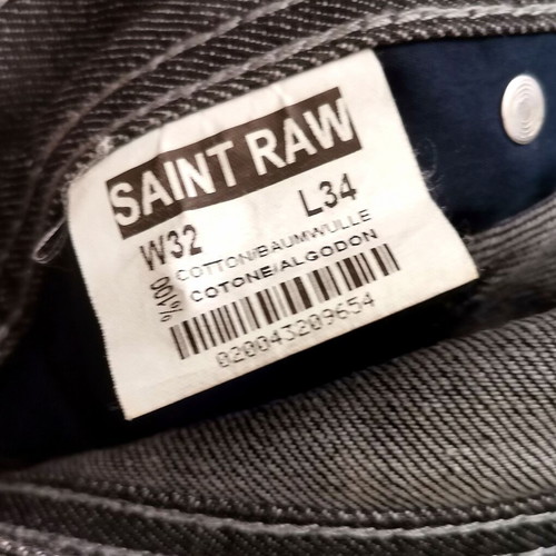 Men's black jeans like new, size 32 slim
