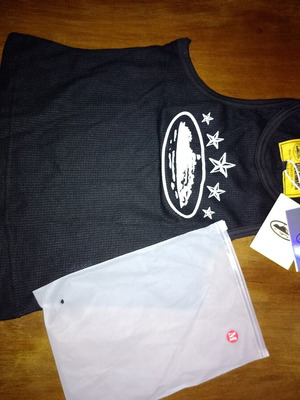 Corteiz Black Tank Top like new, Zara, size M