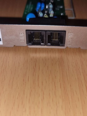 PCI modem
