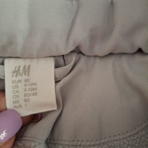 Baby jacket H&M 9-12 months lightly used