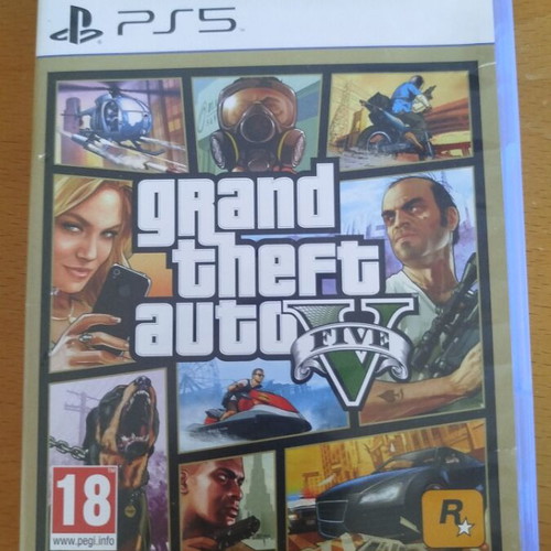 GTA 5 PlayStation 5 game, action