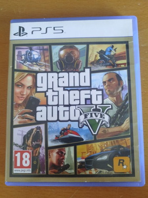 GTA 5 PlayStation 5 game, action