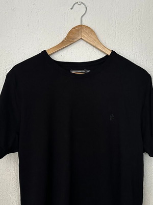 French Connection black T-shirt like new, size L, cotton