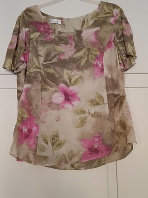 Bonita women's blouse like new, multicolor, size 42