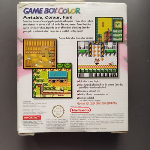 Nintendo Game Boy Color Berry used, works normally