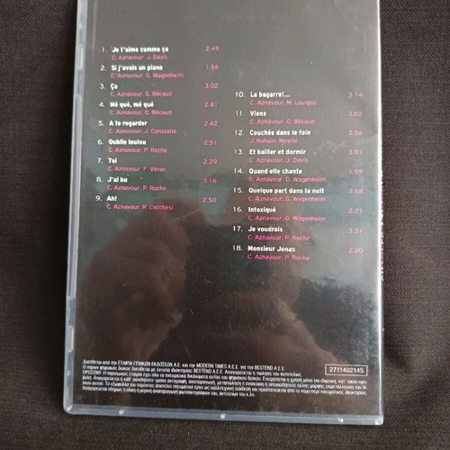 Charles Aznavour Je t'aime comme ça DVD used