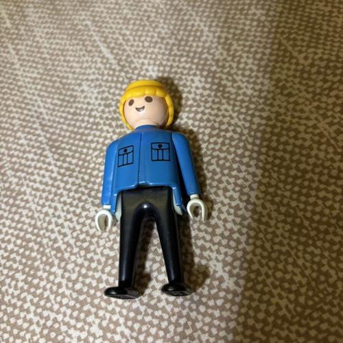 Playmobil police figure used, Geobra 1974