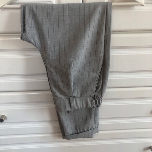 Bershka striped pants like new with pockets
