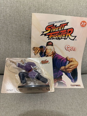 Street Fighter DeAgostini collectible figure new