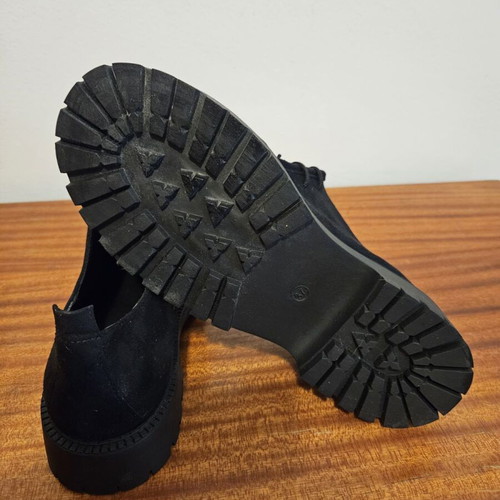 Ligglo lace-up shoes new with leopard animal print, size 37