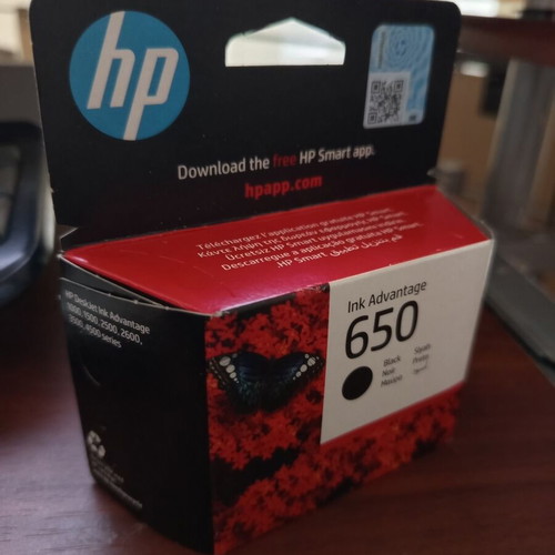 HP 650 Black Ink Cartridge