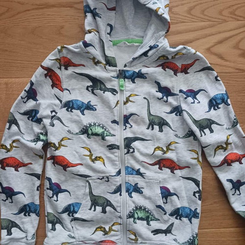H&M children's zip-up hoodie jacket like new, ages 8-10