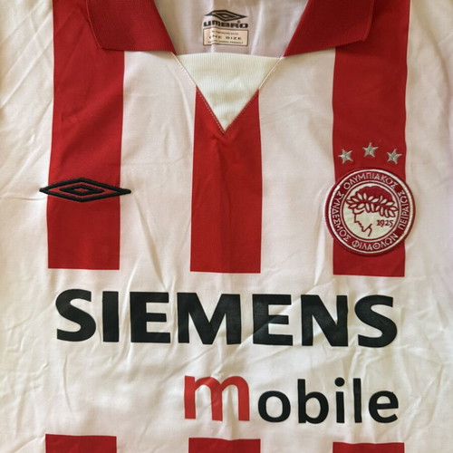 Olympiacos 2004-05 Umbro Djordjevic #11 Limited Edition Jersey like new