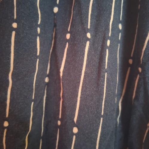 Women's salvari pants like new, dark blue with white stripes, size M