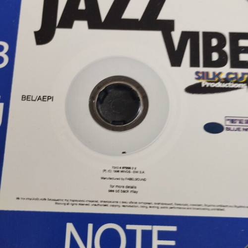 Jazz Vibes Blue Note Silk Cut CD used, jazz