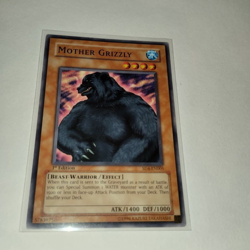 Mother Grizzly Yu-Gi-Oh! card, common rarity