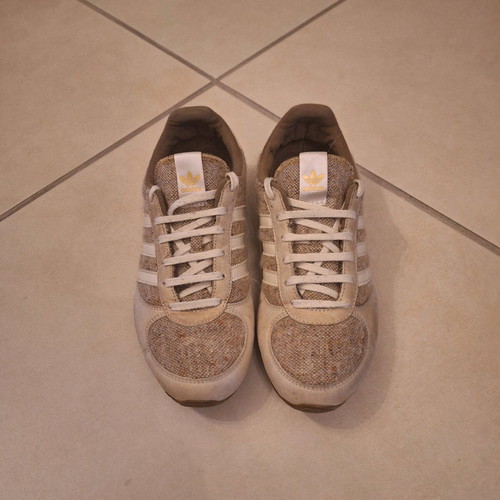 Adidas Midiru women's athletic shoes like new, size 38, beige
